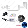 Picture of Wireless RF 2.4G Touch Screen 3 Channel Control Remote LED RGB Controller Dimmer For LED Strip light lamp Downlight 12V-24V