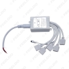 Picture of DC12V-24V 12A 24Key RGB Controller 4Pin 5 Outputs IR remote Controller for LED Strip Light Colorful Change
