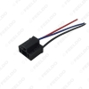 Picture of Car H4 Female Headlight Cable Connector Plug Lamp Bulb Socket Black