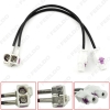 Picture of OEM 2Female To 2Male FAKRA II Radio Antenna Adapter For VW Jetta/Golf MK5/MK6/Passat B6/B7/Tiguan RNS510(MFD3)/RCD510/310