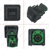 Picture of 1PC Car OEM RCD510 RNS315 USB Cable With Switch For VW Golf MK5 MK6 VI 5 6 Jetta CC Tiguan Passat B6 Armrest Position