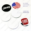 Picture of 1pcs New 3D Car Wheel Cover Badge Wheel Center Cap Emblem Decals For Mix Car Logos