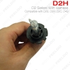 Picture of 1pair 35W D2H HID Xenon Light Bulbs Compatible with D2S/D2R/D2C/D4S for Retrofit