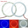 Picture of 2pcs/lot 100mm Car Angel Eyes 1210/3528 33SMD LED Headlight Halo Ring Angel Eye Lighting White Red Blue