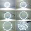 Picture of 2pcs/lot 100mm Car Angel Eyes 1210/3528 33SMD LED Headlight Halo Ring Angel Eye Lighting White Red Blue