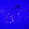 Picture of 2pcs/lot 100mm Car Angel Eyes 1210/3528 33SMD LED Headlight Halo Ring Angel Eye Lighting White Red Blue