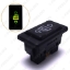 Picture of 12V/24V 10A Auto Universal 6Pins Power Window Switch With illumination Indicator Single Button