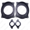 Picture of 2pcs/Set Car Stereo Audio Rear Speaker Spacer Adapter Hold Refitting Mat For Toyota Camry Highlander