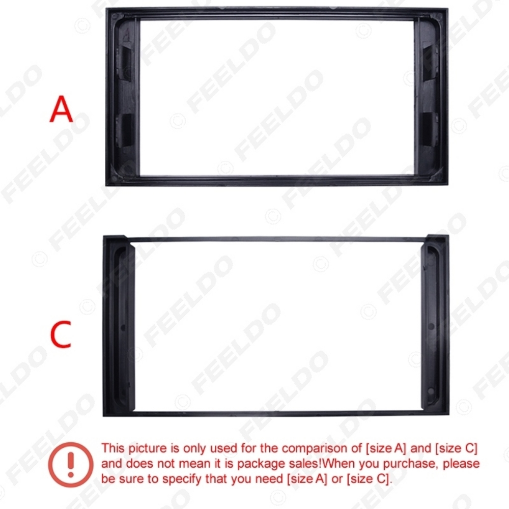 Picture of Car Radio Stereo 2DIN Fascia Panel Refitting Frame Facia Trim Install Mount Kit For TOYOTA Camry/PREVIA/VIOS/COROLLA