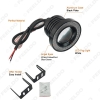 Picture of 2pcs/lot 2.5" 30W Car Projector Lens Fog Light With COB Angel Eyes Daytime Running Light DRL Headlight