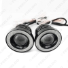 Picture of 2pcs/lot 2.5" 30W Car Projector Lens Fog Light With COB Angel Eyes Daytime Running Light DRL Headlight