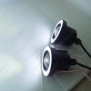 Picture of 2pcs/lot 2.5" 30W Car Projector Lens Fog Light With COB Angel Eyes Daytime Running Light DRL Headlight