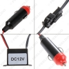 Picture of 3-meter 8-color Flexible EL Neon Glow Lighting Rope Strip + Charger for Car Decoration