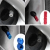 Picture of Aluminum Alloy Hexagon Gas Nozzle Cap Tire Valve Caps Leak Proof Cap For Car Truck Auto 6-Color