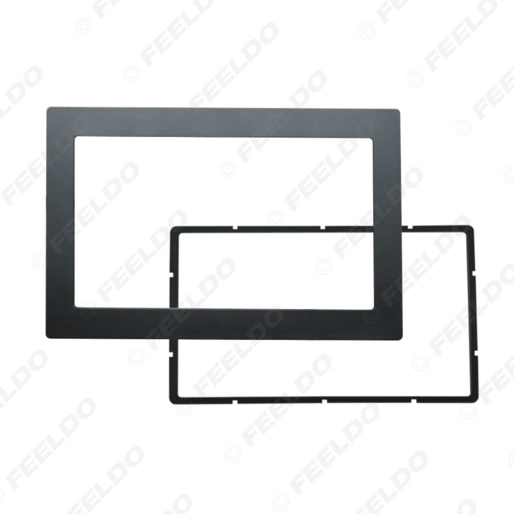 Picture of Universal Car CD/DVD Radio Stereo Fascia Panel Frame Fitting for 2DIN Installation In-Dash Mounting Frame