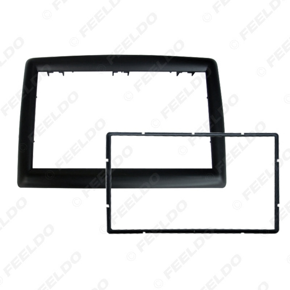 Picture of Car Stereo CD DVD Radio Fascia Plate Panel Frame For Renault Megane 2009 2-Din Dash Installation Mount Kit