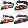 Picture of Car Auto 4-Sensor Parktronic LED Wireless Parking Sensor Aid Backup Radar Monitor Detector System