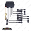 Picture of Car LED Display 8-sensor Reversing Parking Aid Radar System