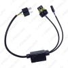 Picture of Simplified H4/9003/HB2 Hi/Lo Bi-Xenon HID Bulbs Relay Harness Wiring Controller