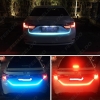 Picture of Universal 1.2m Car Rear Tail Box Light Streamer Brake Turn Signal LED Strip DRL Light Tail Decoration Accessories