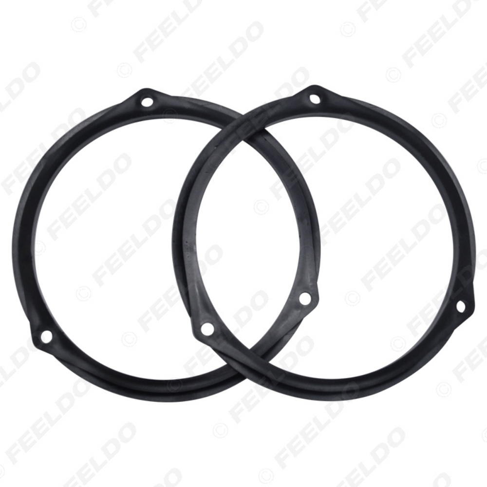 Picture of 2pcs Car Speaker Spacer Horn Pad Mounts For Dongfeng Zotye Zhonghua Senia Stereo Refitting Ring Adapter