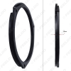 Picture of 2pcs Car Speaker Spacer Horn Pad Mounts For Dongfeng Zotye Zhonghua Senia Stereo Refitting Ring Adapter
