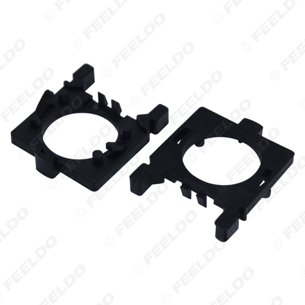 Picture of 2x Car LED Bulb Holder Adapter Sockets Base for Ford Focus 2 Fiesta MK2 H7 Halogen Upgrade to LED Base