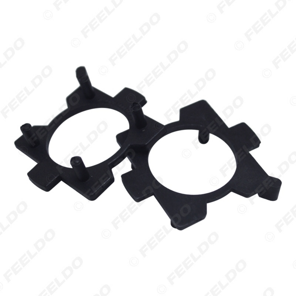 Picture of 2pcs H7 LED Headlight Holder Adapters Lamp Base For Mazda CX5/CX7 GEELY SOUEAST V3/V5/V6/DX7 Bulb Holder