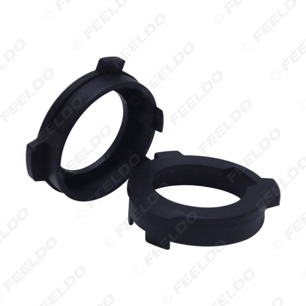 Picture of 2pcs Auto LED Headlight H7 Sokets Adaptor Holder For Volkswagen Polo Skoda Octavia MG Adapter Lamp Base
