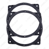 Picture of Black 2pcs 6.5" Car Speaker Spacer Adapter Pad Mounts for Hyundai Sonata YF 2012 Audio Horn Refit Rings Mat Solid