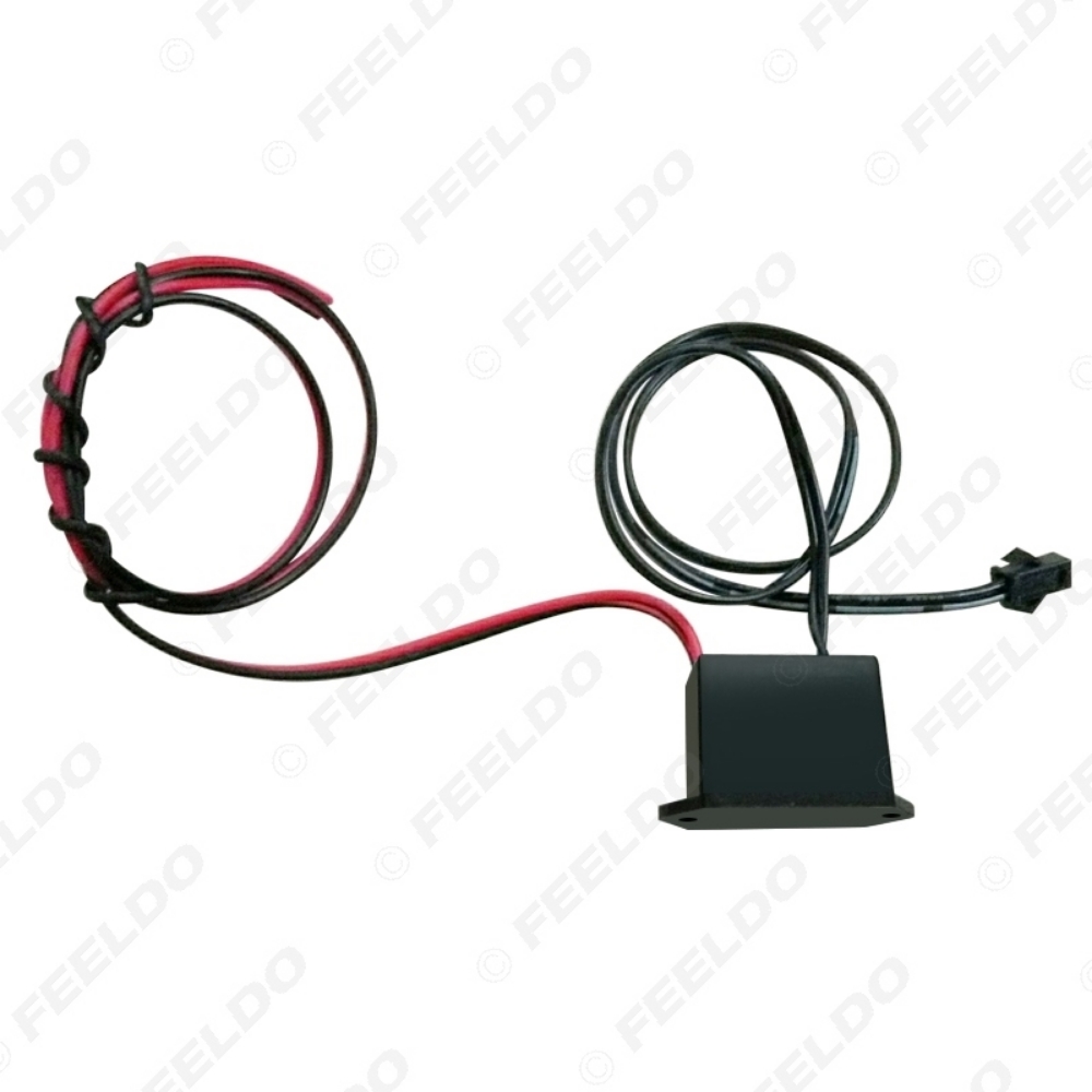 FEELDO CAR ACCESSORIES OFFICIAL STORE. 12V DC Car Decoration EL Fibre ...