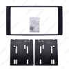 Picture of Car Double Din Radio Fascia DVD Decorative Frame for Subaru Forester Impreza 2008+2DIN Dash Mount Panel Frame Trim Kit