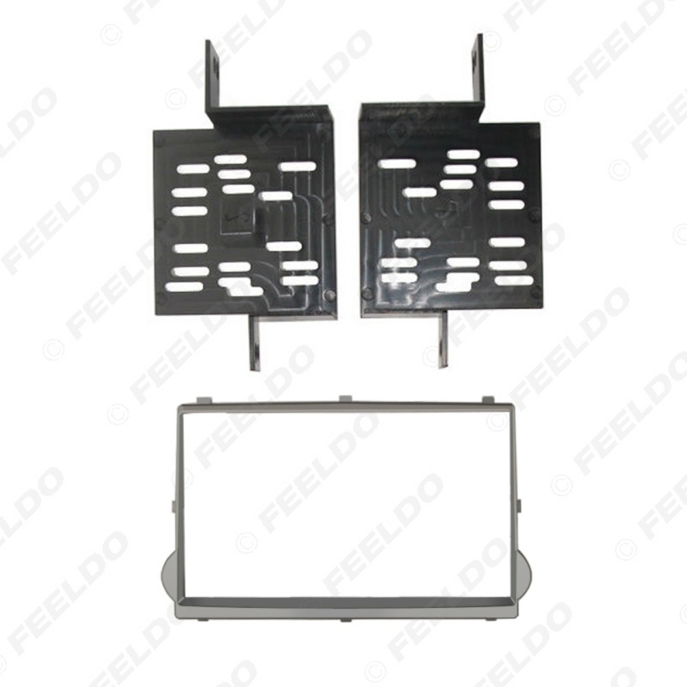 Picture of Car 2Din DVD Radio Fascia Frame for Hyundai Starex/H1 2010 Stereo Face Panel Installation Trim Kit