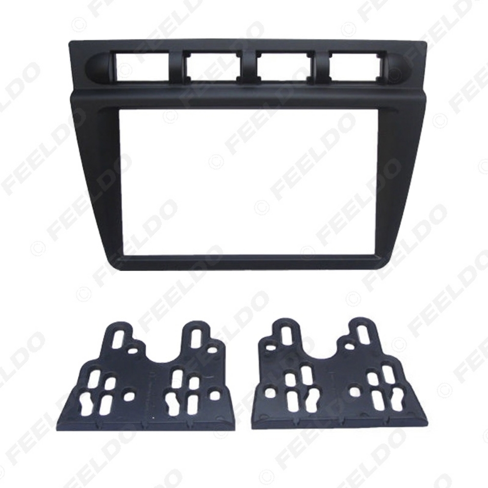 Picture of 2Din Car DVD Radio Fascia Frame for KIA Picanto 2004-2008 Dashboard Installation Mount Frame Panel Trim Kit
