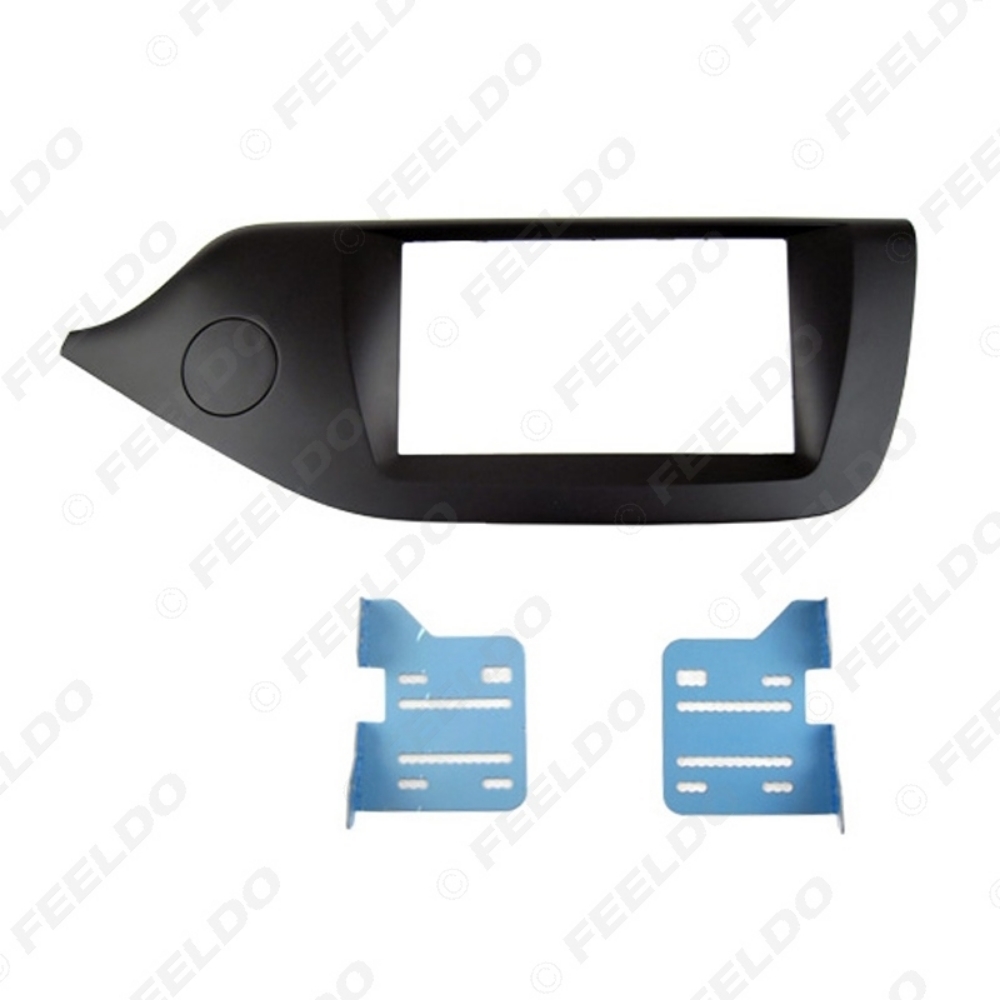 Picture of 2Din Car Refitting DVD Radio Fascia Frame for KIA Ceed 2012+ Stereo Dashboard Installation Mount Panel Trim Kit
