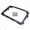 Picture of 2 DIN Car CD/DVD Radio Trim Panel Stereo Frame Panel for Ssangyong Rexton 2013 Adapter Fascia In Dash Mount Kits