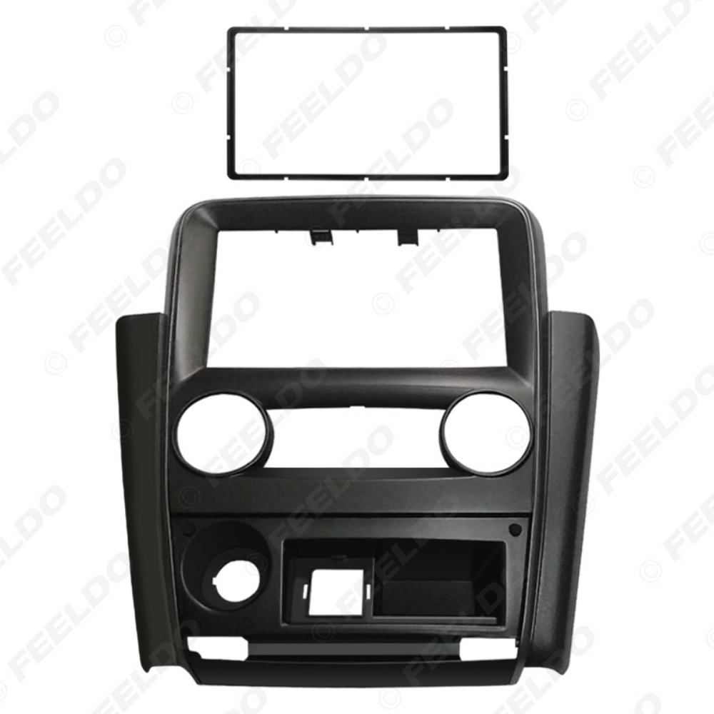 Picture of Car 2Din Radio Fascia Frame for Mistubishi V3 Lingyue Stereo DVD Audio Panel Dash Installation Trim Kit