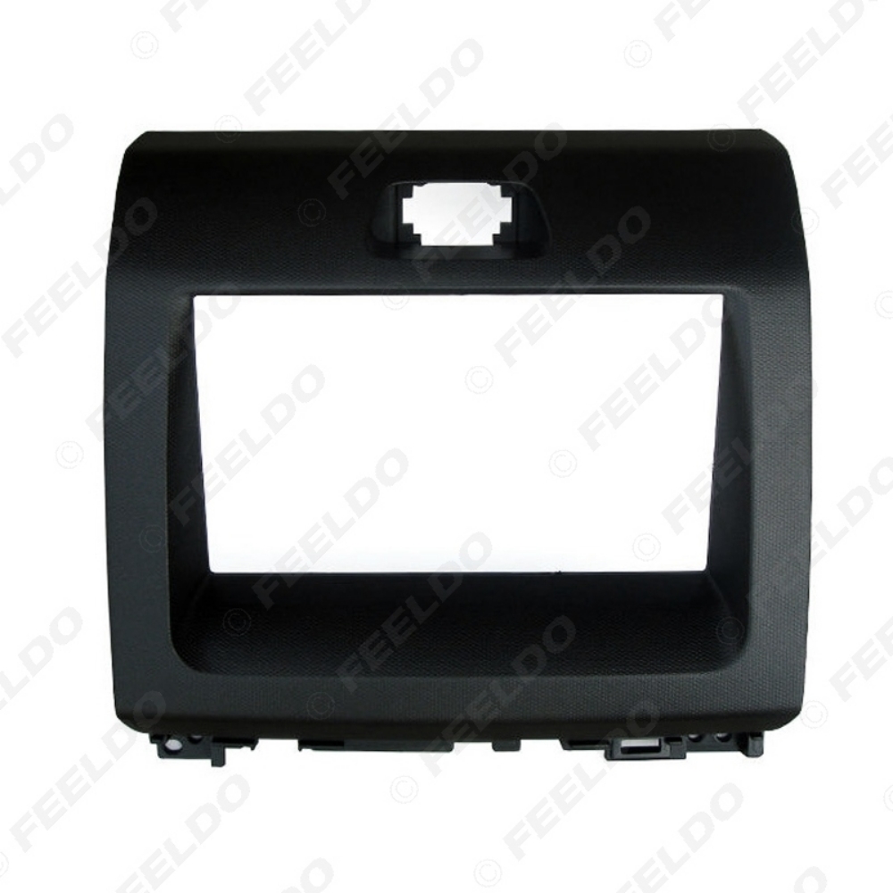 Picture of Car Double Din DVD Radio Fascia Frame for KIA Ray 2011 2012 Dashboard Panel Mount Adapter Trim Kit