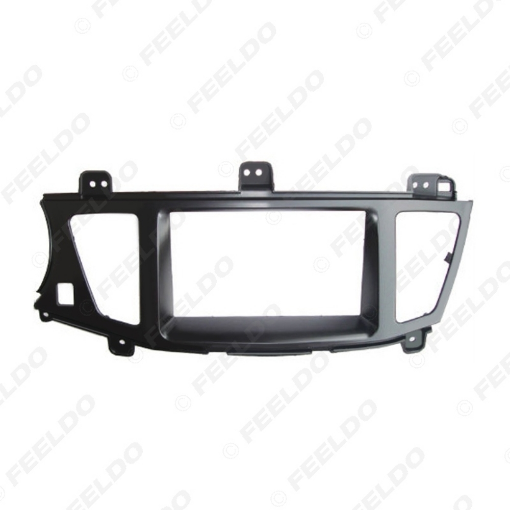 Picture of Car Double Din CD/DVD Radio Fascia for KIA CADENZA K7 2009-2012 Refitting DVD Frame Installation Trim Dash Kit