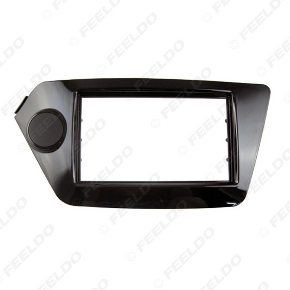 Picture of Car CD/DVD Radio Fascia Plate Panel Frame for KIA OPTIMA K2 2011+ 2DIN Panel Dashboard Trim Mount Installation Kit