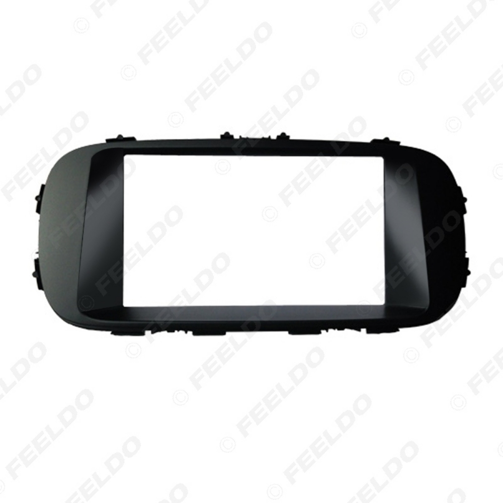 Picture of Car CD/DVD Radio Fascia Plate Panel Frame for KIA Soul 2014 2DIN Panel Dashboard Trim Mount Installation Kit
