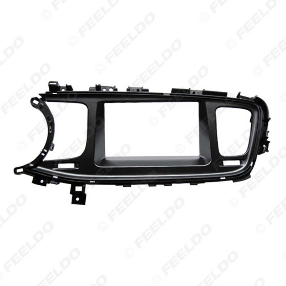 Picture of 2DIN Car CD/DVD Radio Fascia Plate Panel Frame for KIA K5 2013 Panel Left Hand Dashboard Trim Mount Kit