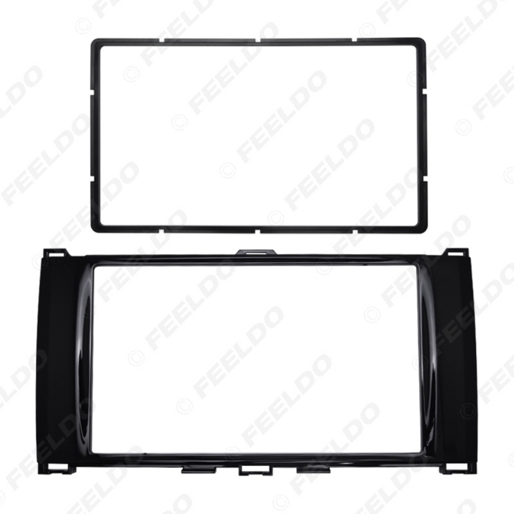 Picture of Car 2DIN CD DVD Radio Fascia Panel for BRILLIANCE FRV 2008+ Stereo Face Fascia Frame Surround Trim Kit