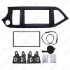 Picture of 2Din Car Refitting DVD Radio Fascia Frame for KIA Picanto (TA)/Morning Stereo Dashboard Installation Mount Panel Trim Kit