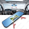 Picture of 4.3" Rearview Mirror 1080p Car DVR Dual Lens Parking Video Recorder Registrator Dash Camera Full HD Night Vision