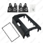 Picture of Car 2DIN CD DVD Radio Fascia Frame for KIA Sportage 2010+ Dashboard Panel Mount Adapter Trim Kit