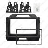 Picture of Car 2DIN CD DVD Radio Fascia Frame for KIA Sportage 2010+ Dashboard Panel Mount Adapter Trim Kit