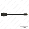 Picture of 30cm Car Audio CD/DVD 5pin mini USB Male to USB 2.0 Female Connection Cord T Interface OTG Data Cable