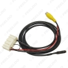 Picture of Car Rear Camera Reversing RCA Video Convert Cable Adapter with Micphone Cable For Nissan Qashqai/Teana/X-Trail/Sylphy