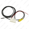 Picture of Car Rear Camera Reversing RCA Video Convert Cable Adapter with Micphone Cable For Nissan Qashqai/Teana/X-Trail/Sylphy